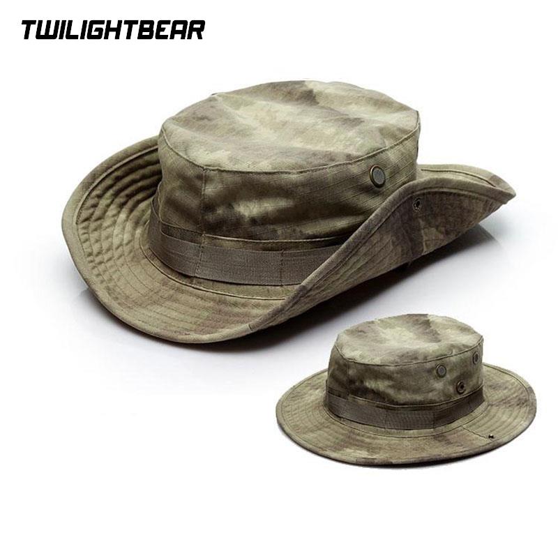 Boonie Hat Tactical - Chapeau Boonie de Camouflage épais de