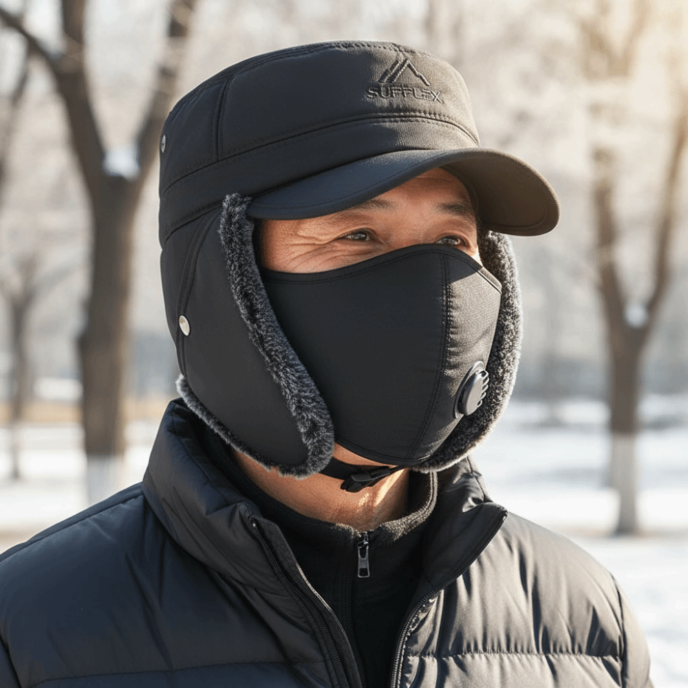 Trapper Hat Ear Flap - Chapeau de trappeur d'hiver épaissi, doublure