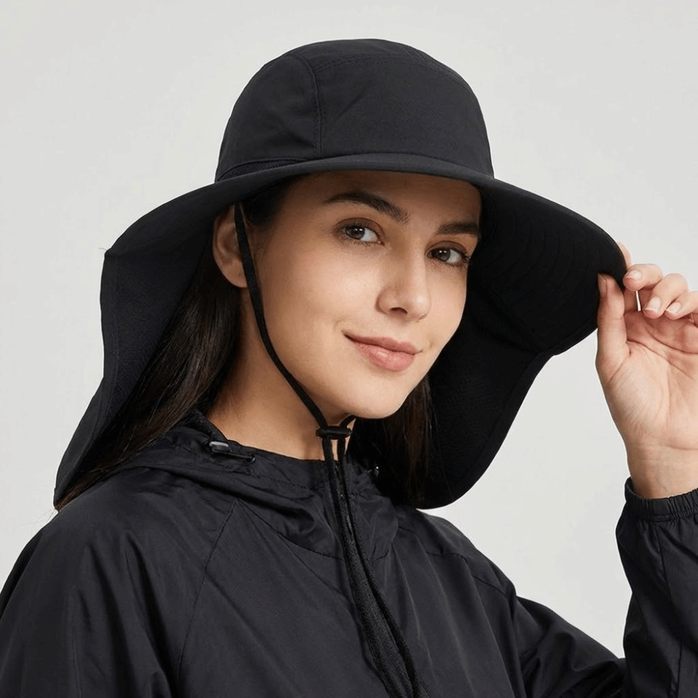 Chapeau de soleil large bord r - Bucket Hat Cotton avis et prix