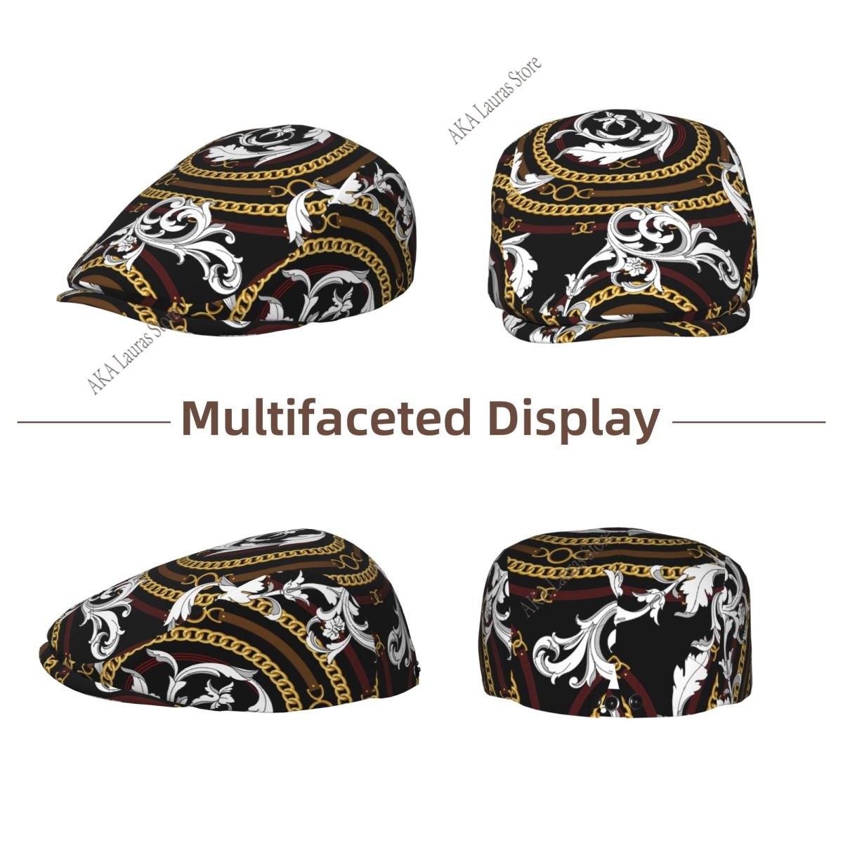 Casquette Gavroche Dorée Baroq - Newsboy Cap Ivy avis et prix