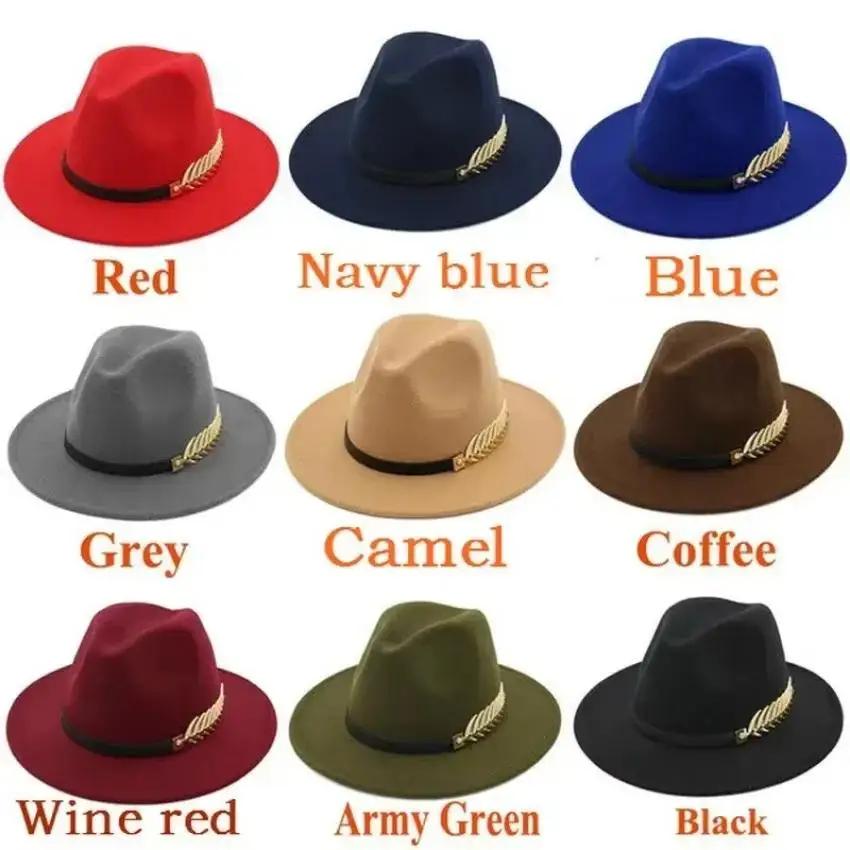 Chapeaux en laine pour Couples - Fedora Hat Wool avis et prix
