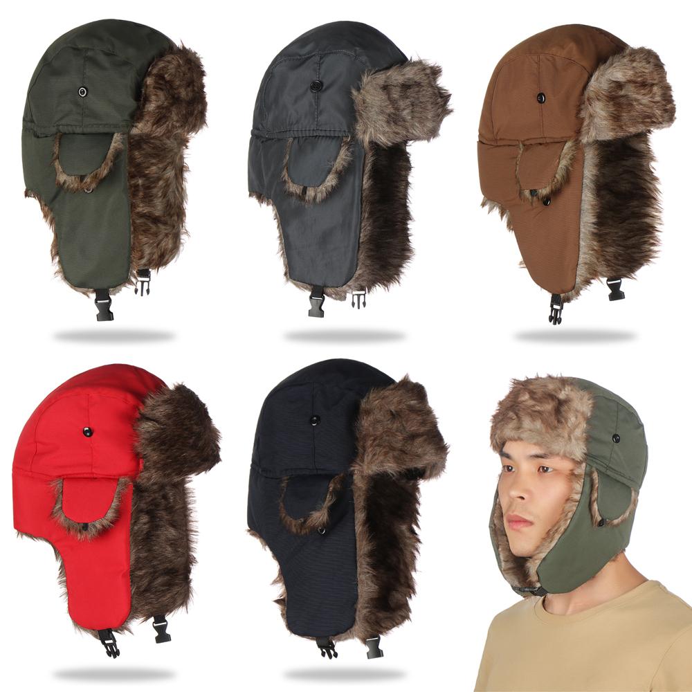 Chapeau de Ski chaud en fourru - Trapper Hat Ear Flap avis et prix