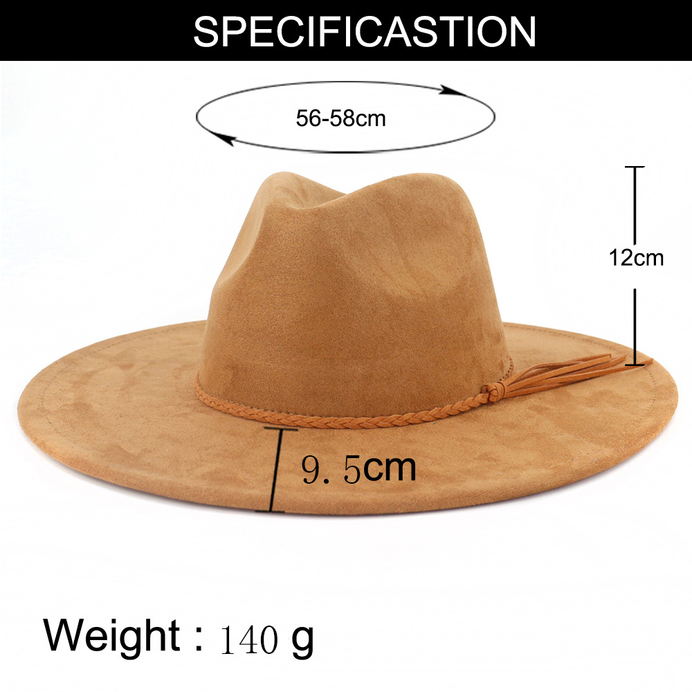 Chapeau Fedora en daim végétal - Fedora Hat Wool avis et prix
